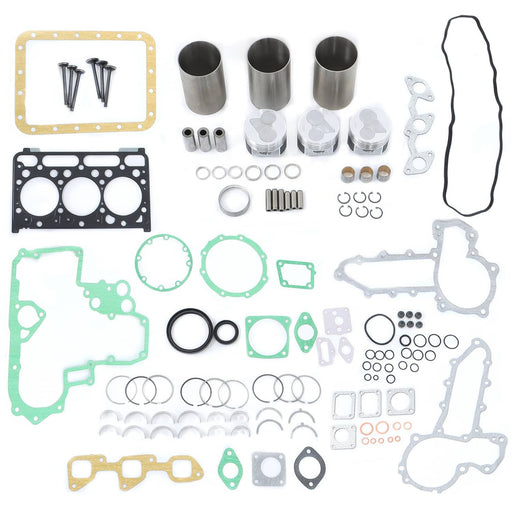 DURAFORCE D1703 D1703E Engine Rebuild Kit For Kubota Tractor L3300DT L3410DT L3400 L3430