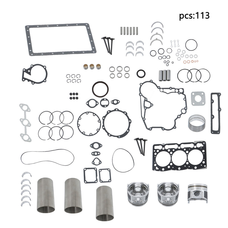 DURAFORCE D1105 Overhaul Rebuild Kit For Kubota D1105 Engine B2410HSD RTV1100 Excavator