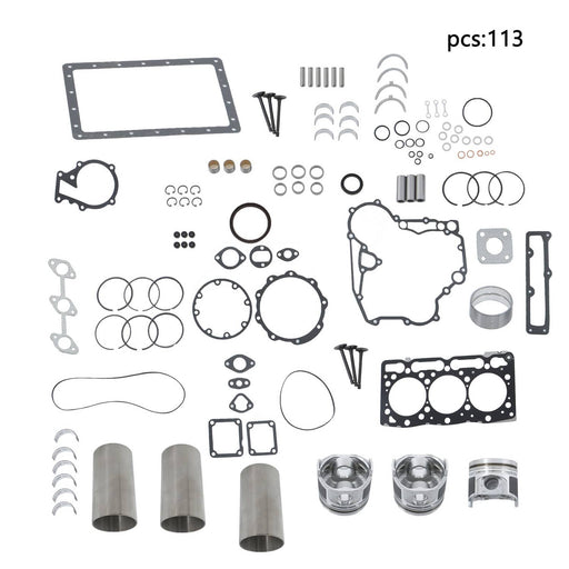 DURAFORCE D1105 Overhaul Rebuild Kit For Kubota D1105 Engine B2410HSD RTV1100 Excavator
