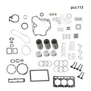 DURAFORCE D1105 Overhaul Rebuild Kit For Kubota D1105 Engine B2410HSD RTV1100 Excavator