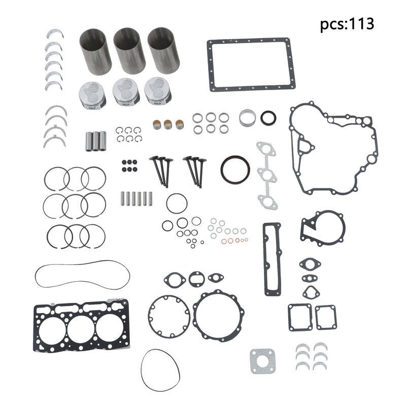 DURAFORCE D1105 Overhaul Rebuild Kit For Kubota D1105 Engine B2410HSD RTV1100 Excavator