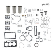DURAFORCE D1105 Overhaul Rebuild Kit For Kubota D1105 Engine B2410HSD RTV1100 Excavator
