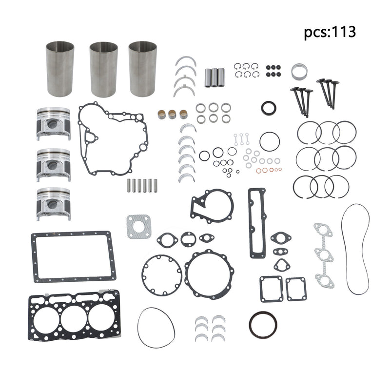 DURAFORCE D1105 Overhaul Rebuild Kit For Kubota D1105 Engine B2410HSD RTV1100 Excavator