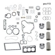 DURAFORCE D1105 Overhaul Rebuild Kit For Kubota D1105 Engine B2410HSD RTV1100 Excavator