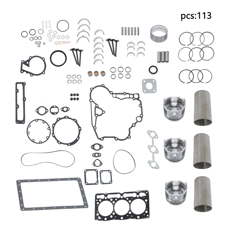 DURAFORCE D1105 Overhaul Rebuild Kit For Kubota D1105 Engine B2410HSD RTV1100 Excavator