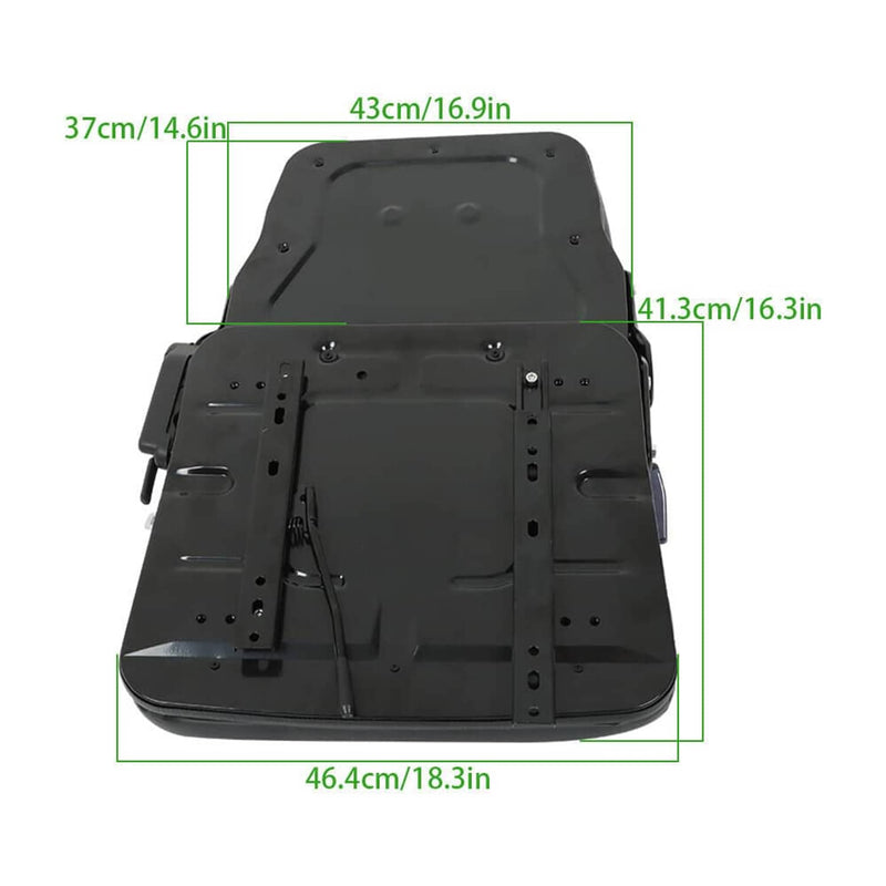DURAFORCE Tractor Seat Universal Waterproof Great replacement Seat For Tractor Forklift