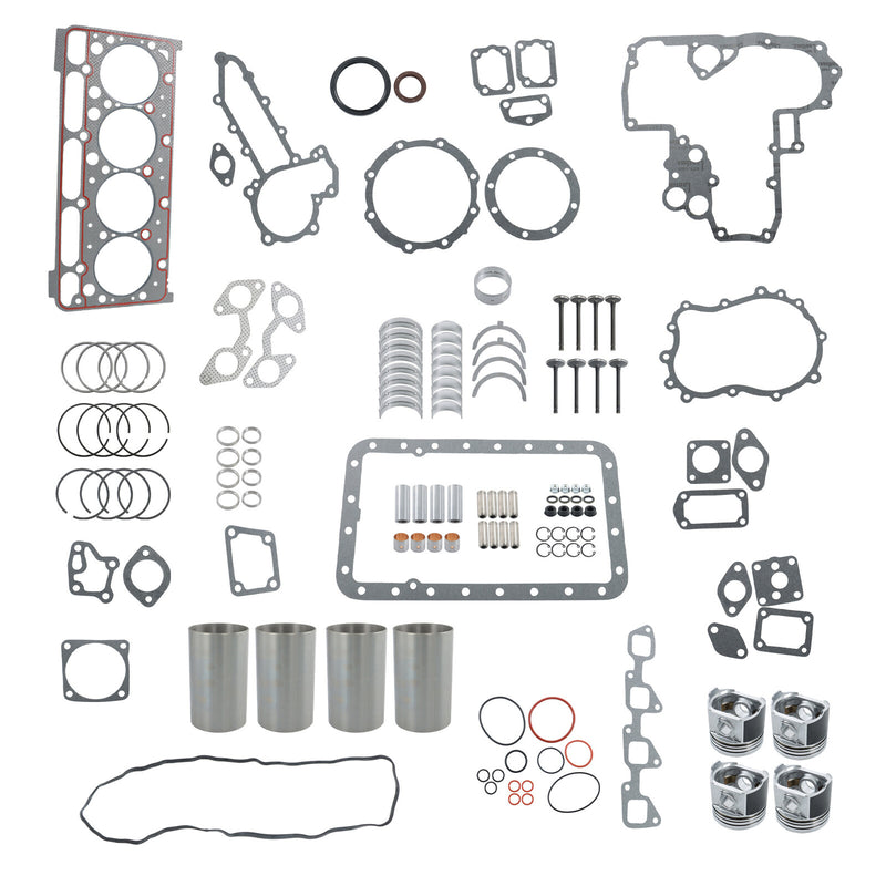 DURAFORCE For Kubota V2403 IDI V2403T V2403MDI Overhaul Rebuild Kit Engine Bobcat S150