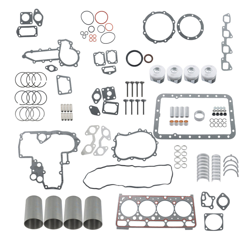 DURAFORCE For Kubota V2403 IDI V2403T V2403MDI Overhaul Rebuild Kit Engine Bobcat S150