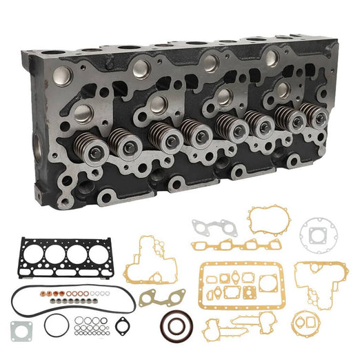 DURAFORCE Complete Cylinder Head & Full Gasket For Kubota V2203 Engine/Bobcat S175 S185