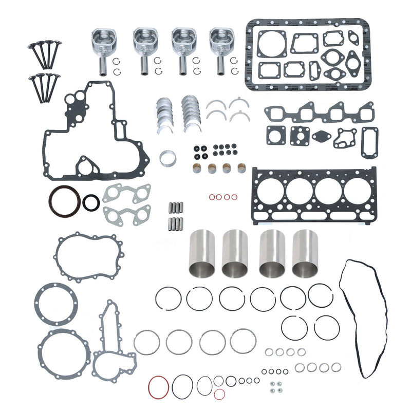 DURAFORCE Overhaul Rebuild Kit Fits For Kubota V2203 V2203E V2203M Engine