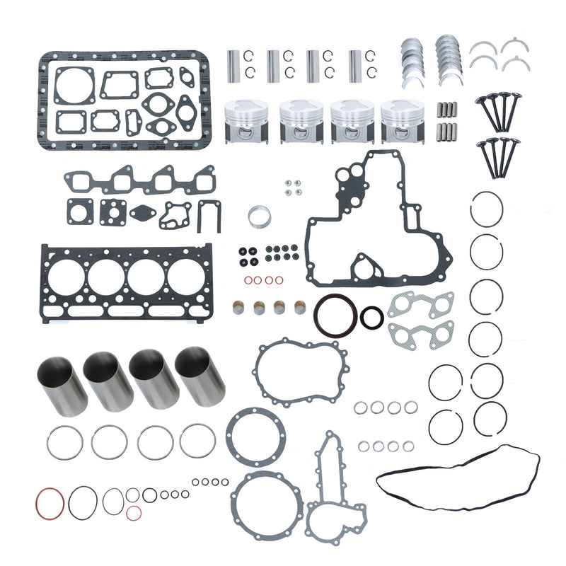 DURAFORCE Overhaul Rebuild Kit Fits For Kubota V2203 V2203E V2203M Engine