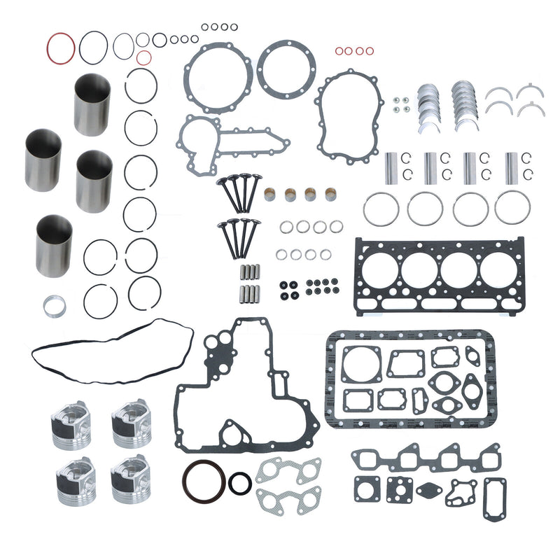 DURAFORCE Overhaul Rebuild Kit Fits For Kubota V2203 V2203E V2203M Engine