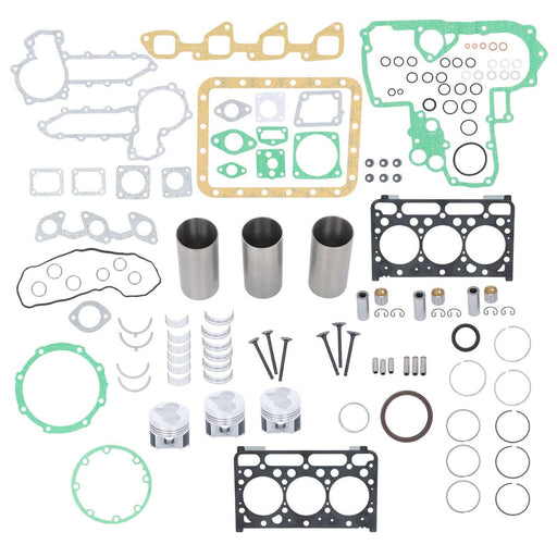 DURAFORCE D1503 Overhaul Rebuild Kit Fits For Kubota D1503 Engine Tractor L3000 L3010