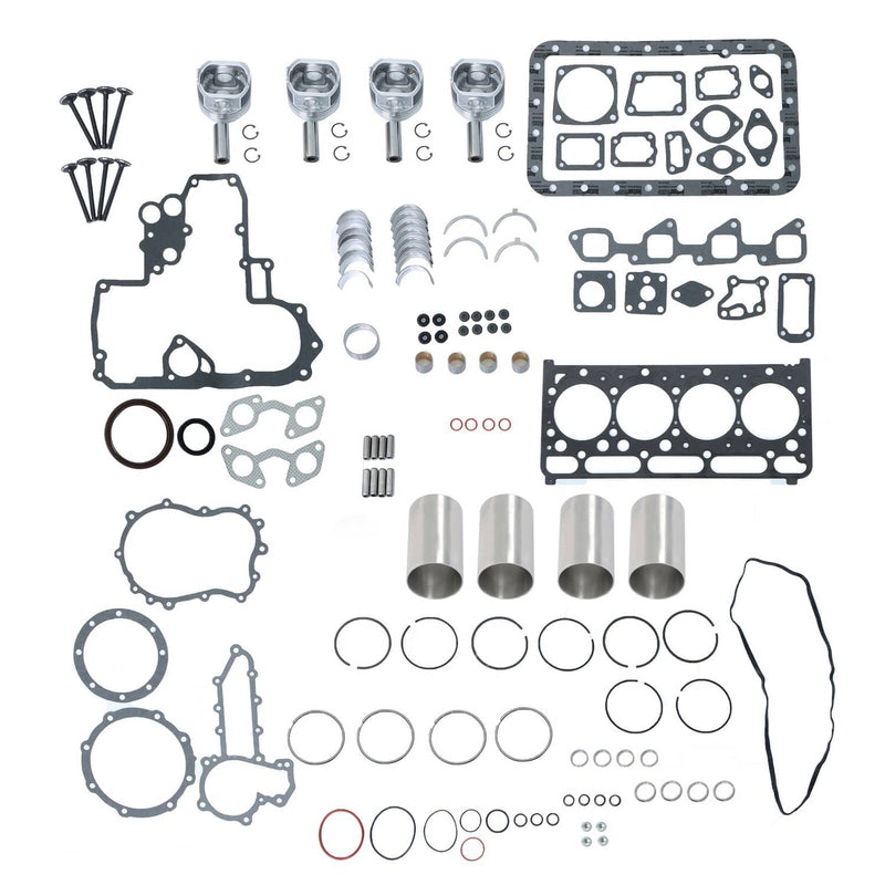 DURAFORCE V2203E V2203 V2203M Overhaul Rebuild Kit For Kubota Indirect Inject Engine