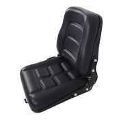 DURAFORCE Adjustable Backrest Slide PVC Leather Suspension Forklift Tractor Seat US