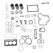 DURAFORCE D1105 Overhaul Rebuild Kit For Kubota D1105 Engine KX41 KX41H RTV1100 Excavator
