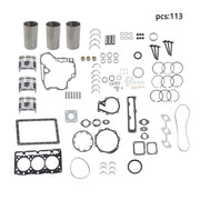 DURAFORCE D1105 Overhaul Rebuild Kit For Kubota D1105 Engine KX41 KX41H RTV1100 Excavator