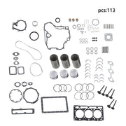 DURAFORCE D1105 Overhaul Rebuild Kit For Kubota D1105 Engine KX41 KX41H RTV1100 Excavator