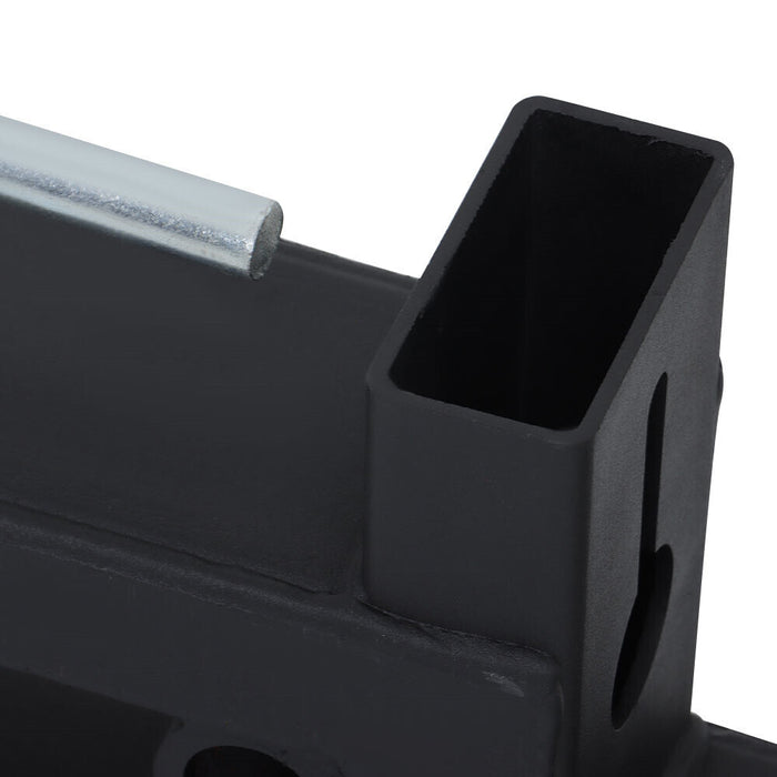 DURAFORCE Clamp On Bucket Loader Attachment Skid Steer Tractor Pallet Forks 60" 4000Lbs