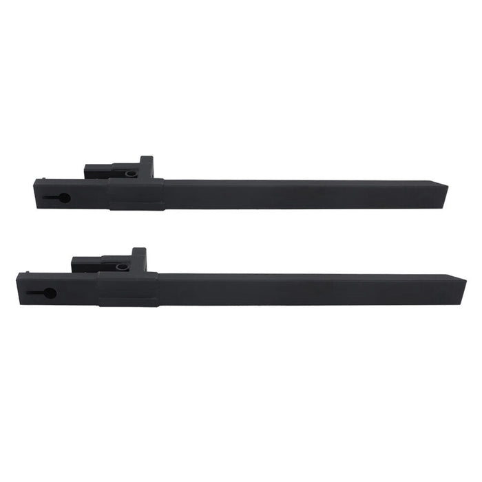 DURAFORCE Clamp On Bucket Loader Attachment Skid Steer Tractor Pallet Forks 60" 4000Lbs