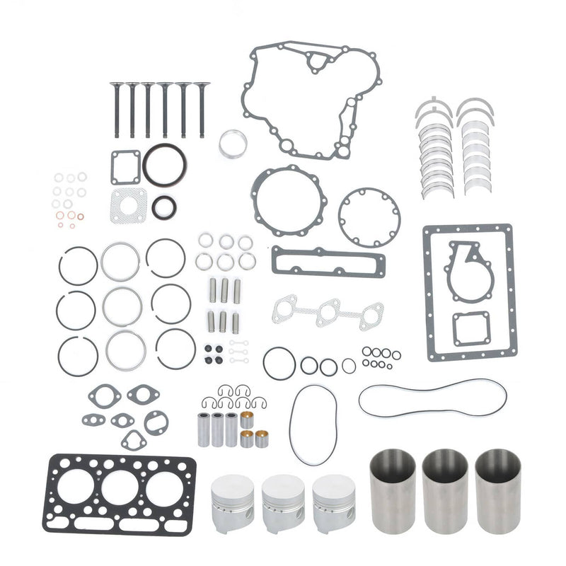 DURAFORCE D1102 Overhaul Rebuild Kit For Kubota L2050DT L235DT L2350 L235F Tractor Engine