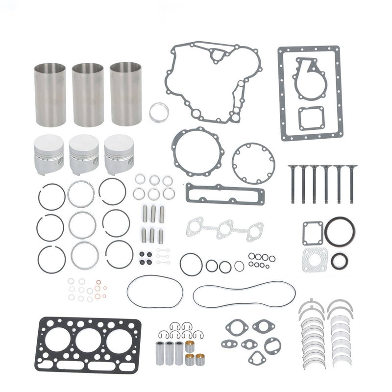 DURAFORCE D1102 Overhaul Rebuild Kit For Kubota L2050DT L235DT L2350 L235F Tractor Engine