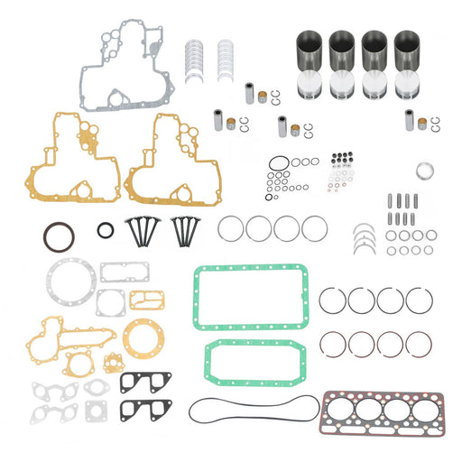 DURAFORCE Overhaul Rebuild Kit for Kubota V1702 V1702B Engine KH90 Bobcat 743 733