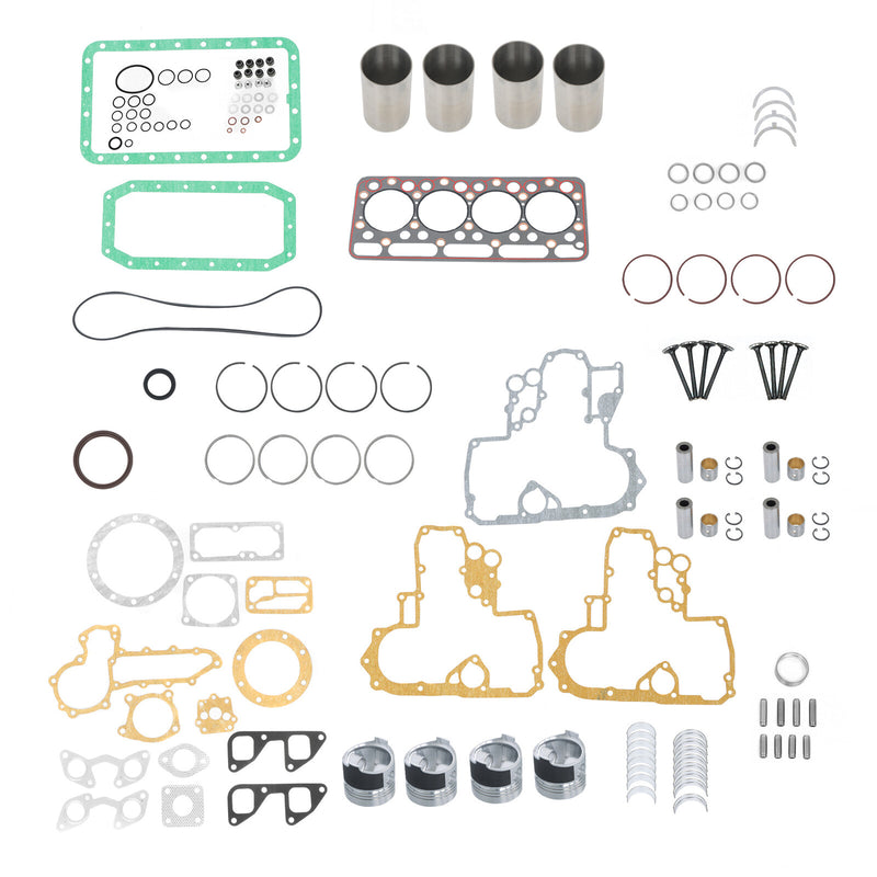 DURAFORCE Overhaul Rebuild Kit for Kubota V1702 V1702B Engine KH90 Bobcat 743 733