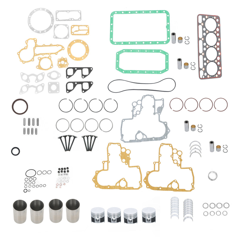 DURAFORCE Overhaul Rebuild Kit for Kubota V1702 V1702B Engine KH90 Bobcat 743 733