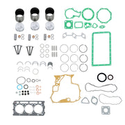 DURAFORCE Overhaul Rebuild Kit 3 Cylinders For Kubota D902 Engine RTV900G RTV900G9
