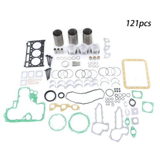 DURAFORCE D1703 D1703E Engine Rebuild Kit For Kubota L3300DT L3410DT KL265 KL280 Tractor