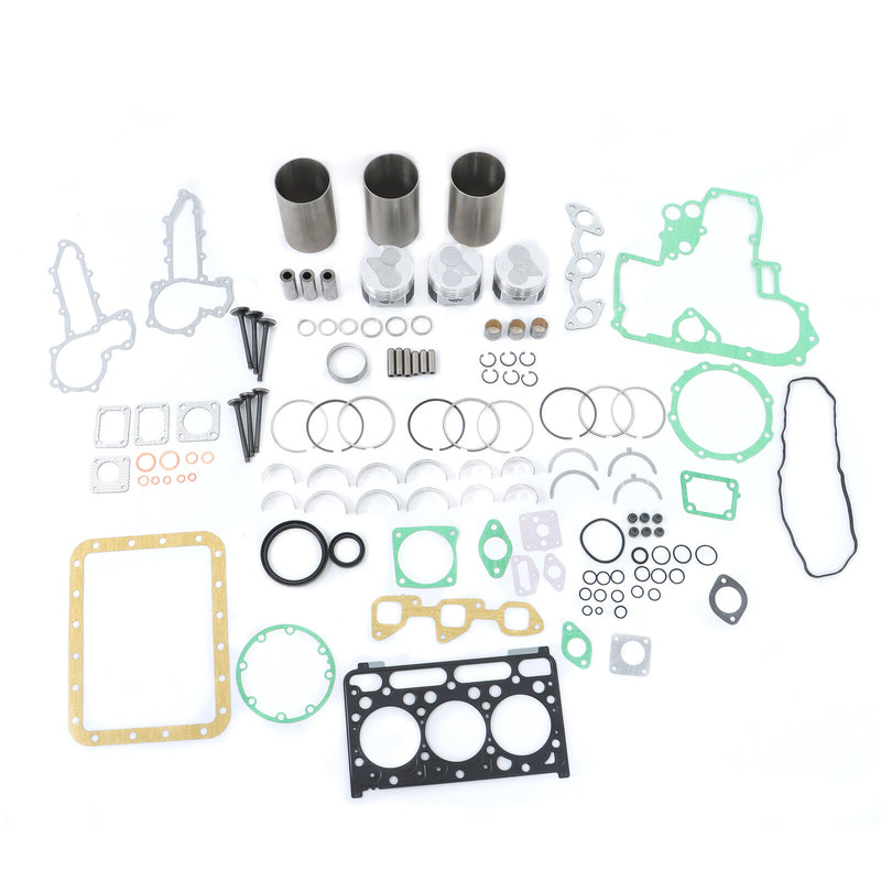 DURAFORCE D1703 D1703E Engine Rebuild Kit For Kubota L3300DT L3410DT KL265 KL280 Tractor