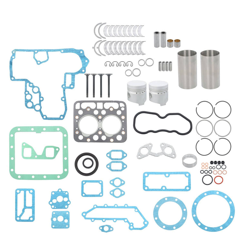 DURAFORCE For Kubota Z751 Z750 Engine Overhaul Rebuild Kit Fit L175 L185 L1501 Tractor