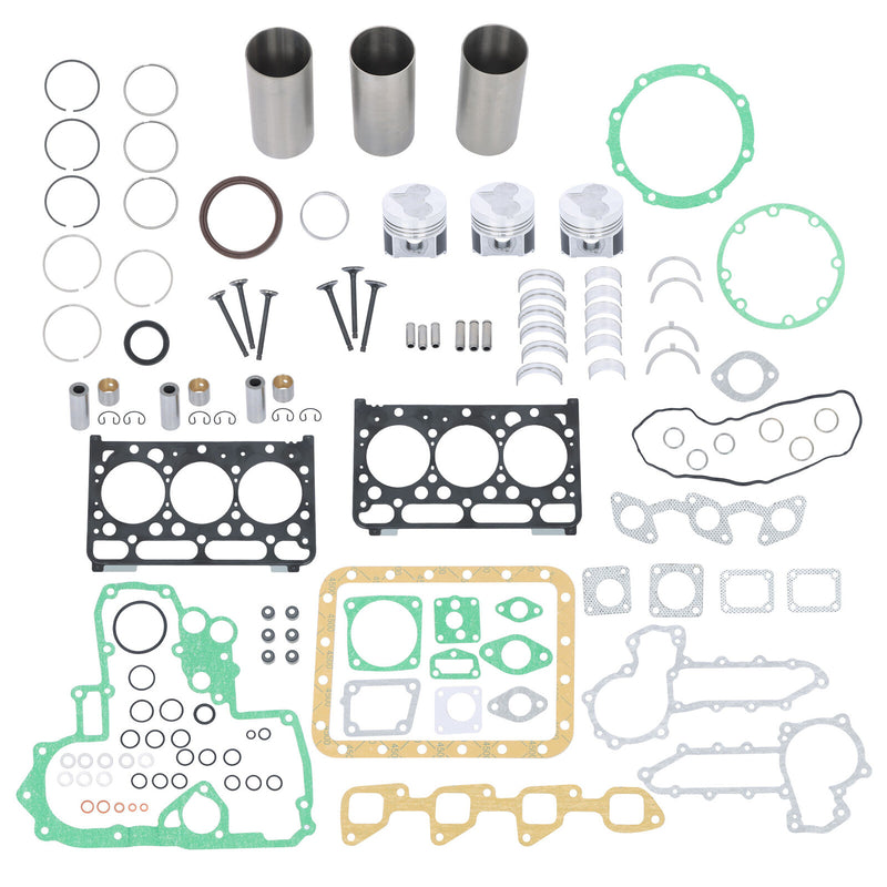 DURAFORCE D1503 Overhaul Rebuild Kit Fits For Kubota D1503 Engine Tractor L2900 L3000