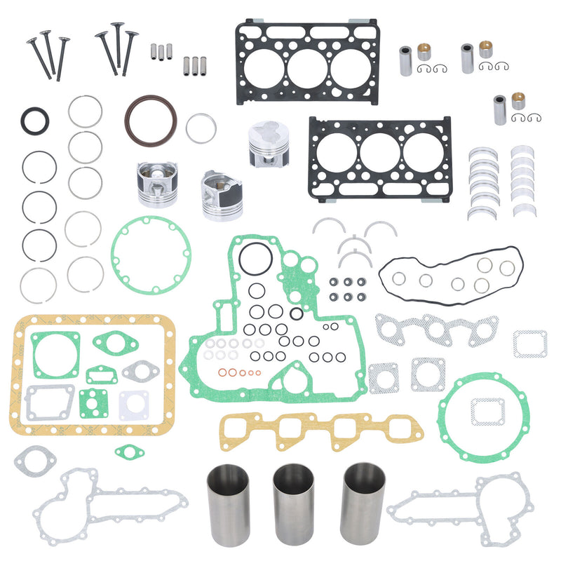 DURAFORCE D1503 Overhaul Rebuild Kit Fits For Kubota D1503 Engine Tractor L2900 L3000