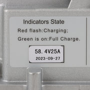DURAFORCE 58.4V 25A(18A @110 VAC;25A @220 VAC) Lithium Battery Charger LiFePO4 Golf Cart