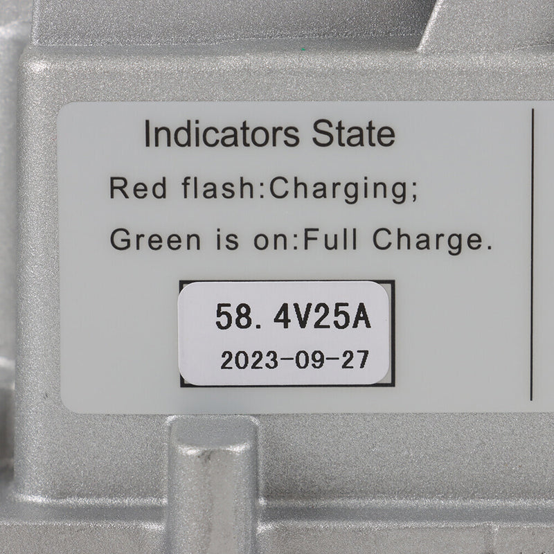 DURAFORCE 58.4V 25A(18A @110 VAC;25A @220 VAC) Lithium Battery Charger LiFePO4 Golf Cart
