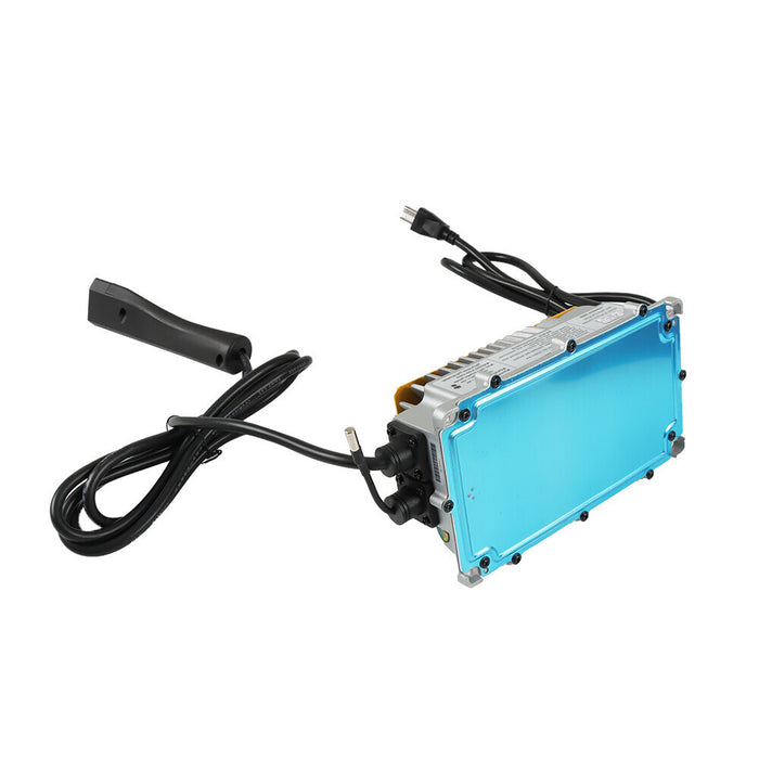 DURAFORCE 3-Pin Triangular Plug For E-Z-GO TXT/RXV Golf Carts Battery Charger 48V 17A