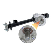 DURAFORCE For EZGO RXV Golf Carts New Rear Axle Housing Assembly 2008-2013 600357 614063