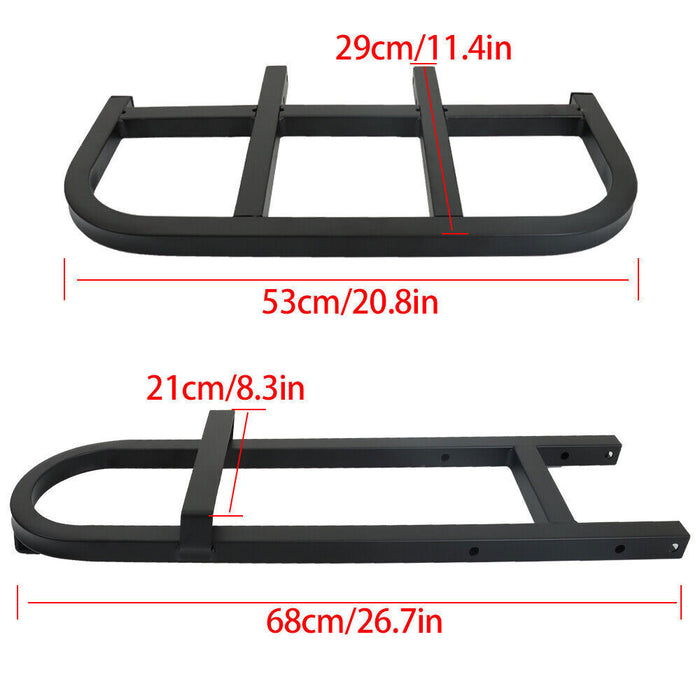 DURAFORCE Golf Rear Seat Golf Bag Holder For Club Car E-Z-Go Yamaha Universal Attachment