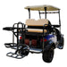 DURAFORCE Golf Rear Seat Golf Bag Holder For Club Car E-Z-Go Yamaha Universal Attachment
