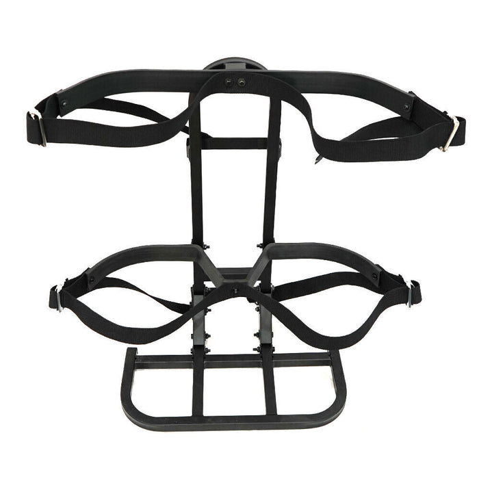 DURAFORCE Golf Rear Seat Golf Bag Holder For Club Car E-Z-Go Yamaha Universal Attachment