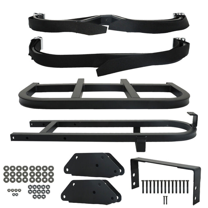 DURAFORCE Golf Rear Seat Golf Bag Holder For Club Car E-Z-Go Yamaha Universal Attachment