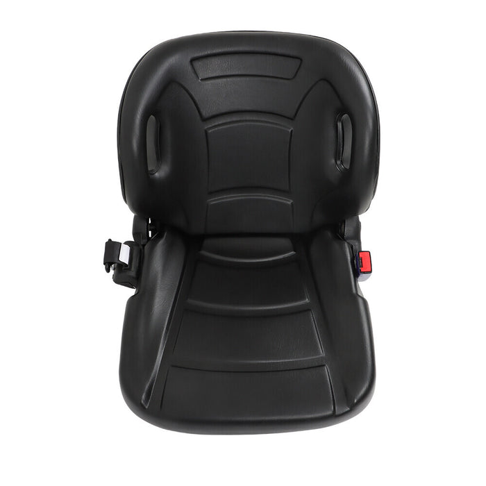 DURAFORCE Universal Forklift Seat w/ Seatbelt & Switch, Adjust Backrest
