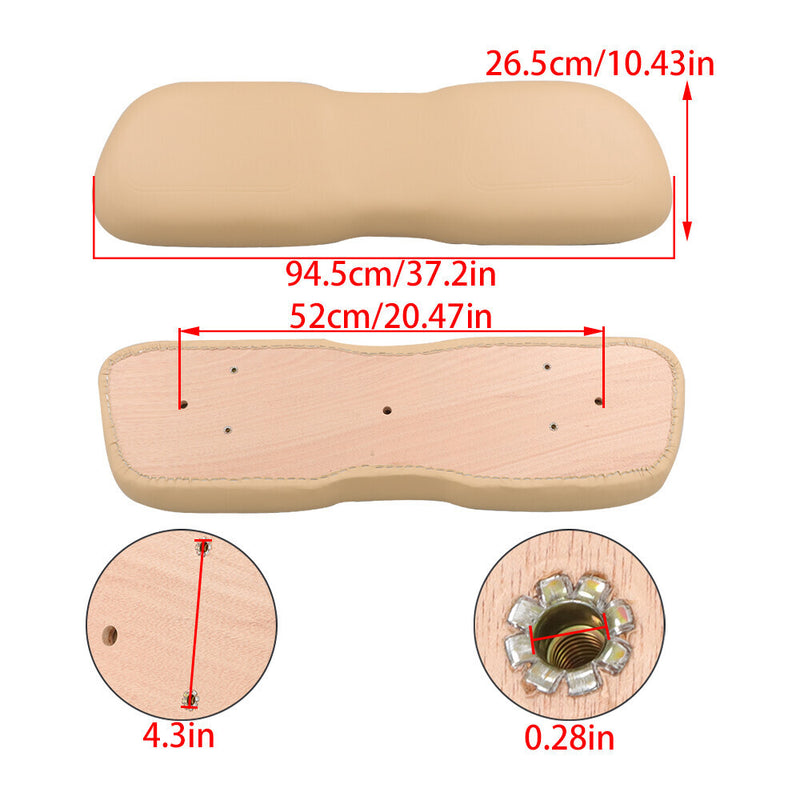 DURAFORCE New Front Seat Lean Back Cushion For Club Car DS 2000.5+ Golf Cart #102076601