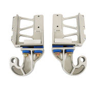DURAFORCE For Peterbilt 379 378 CNC Engine Hinge Pivot Assembly Bolt Kit 1 Pair 13-04708