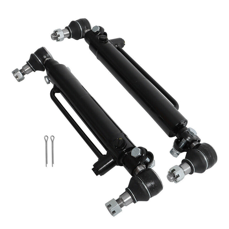 DURAFORCE D128454 D84800 2X Power Steering Cylinder Compatible For Case 580C 580D 580