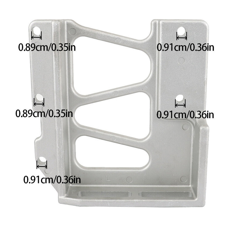 DURAFORCE Left Upper Hinge Hood Pivot Bracket Replace #13-04286L For Peterbilt 379 / 378