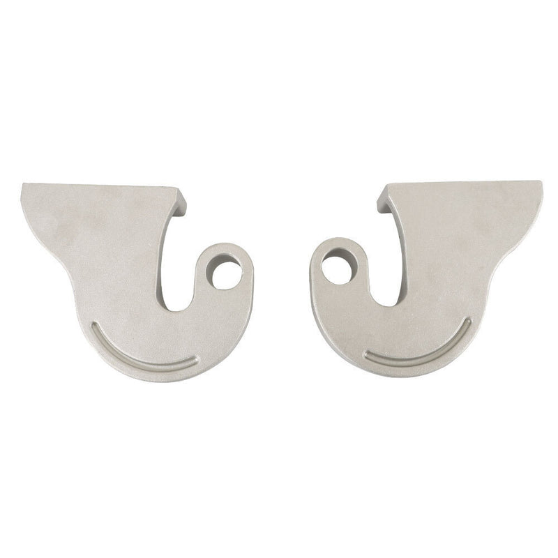 DURAFORCE 2×"J" Pivot Bracket Lower Hook Kit Pivot Assembly For Peterbilt 379 / 378 /377