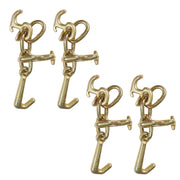 DURAFORCE 4Pcs RTJ Cluster Hook Tow Truck Roll Back Wrecker Vehicle Car Hauler Trailer